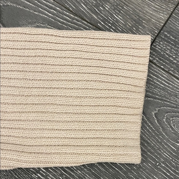 H&M Women's Ribbed Knit Sweater - Cream - Picture 4 of 5